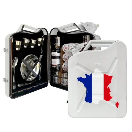 Kanisterbar 20 L Frankreich Mappe Halb Tür