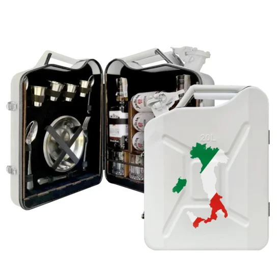 Kanisterbar 20 L Italien Mappe Halb Tür