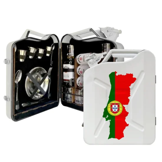 Kanisterbar 20 L Portugal Mappe Halb Tür