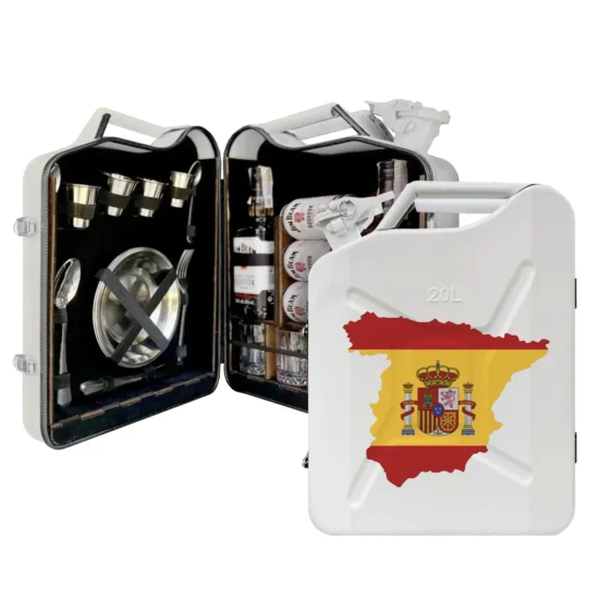 Kanisterbar 20 L Spanien Mappe Halb Tür