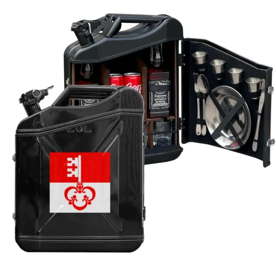 Kanisterbar 20 L Kanton Obwalden Figur Tür