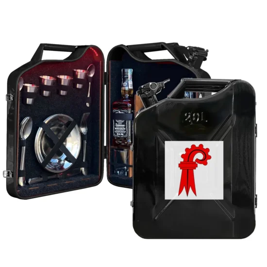 Kanisterbar 20 L Kanton Basel-Land Halb Tür