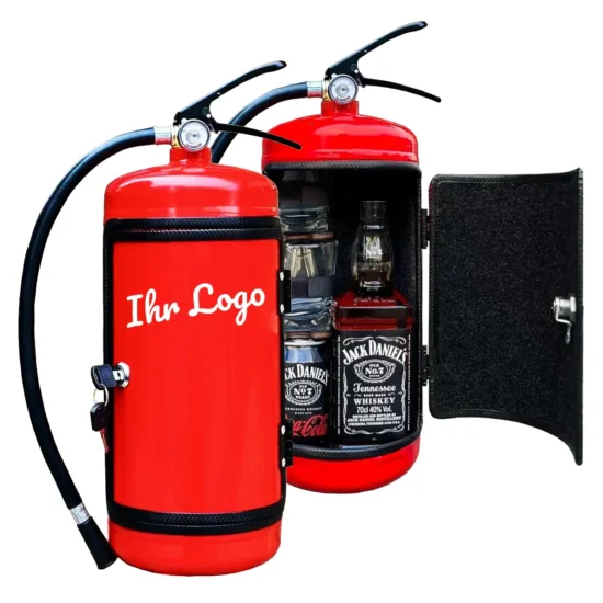Feuerlöscher Bar mit Ihrem Logo