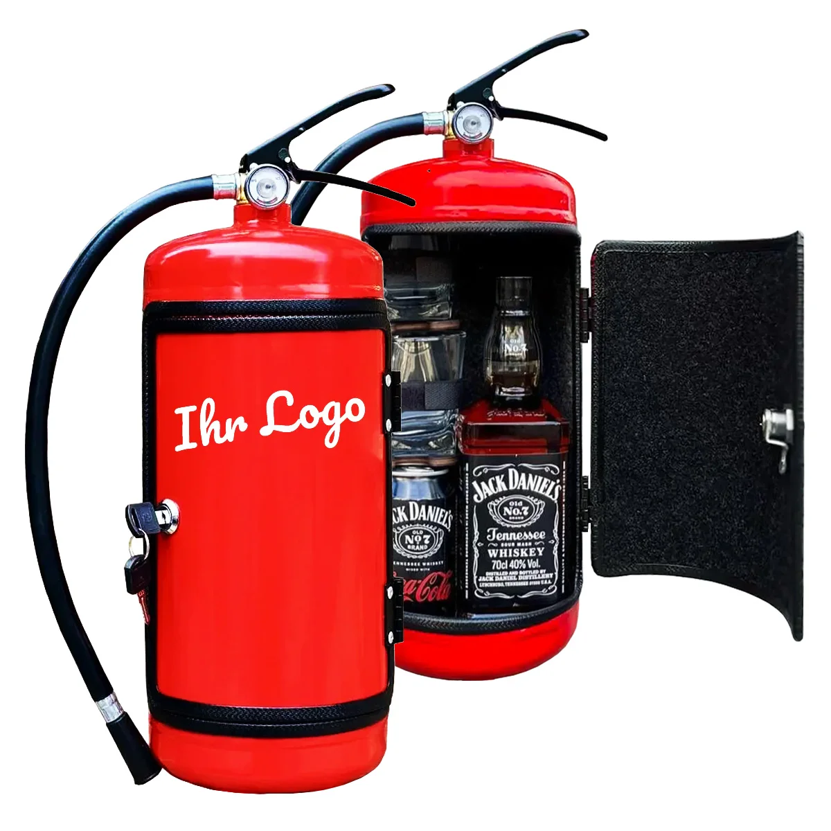 Feuerlöscher Bar mit Ihrem Logo