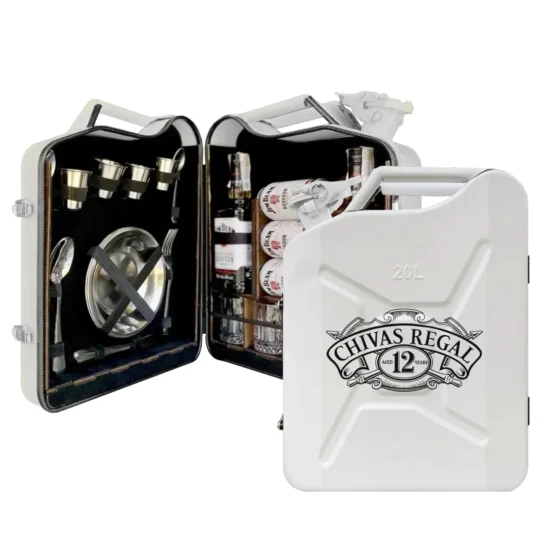 Kanisterbar 20 L weiss Chivas Regal Halb Tür