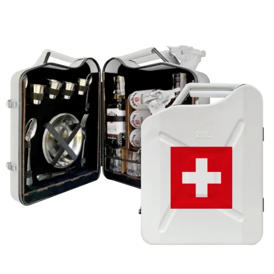 Kanisterbar 20 L Schweiz Halb Tür