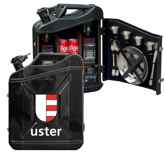 Kanisterbar 20 L Stadt Uster Figur Tür