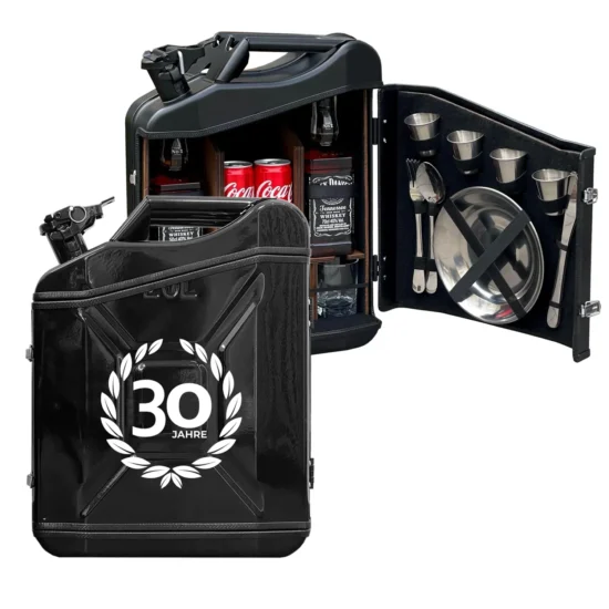 Kanisterbar 20 L 30 Jahre Geburtstag Figur Tür