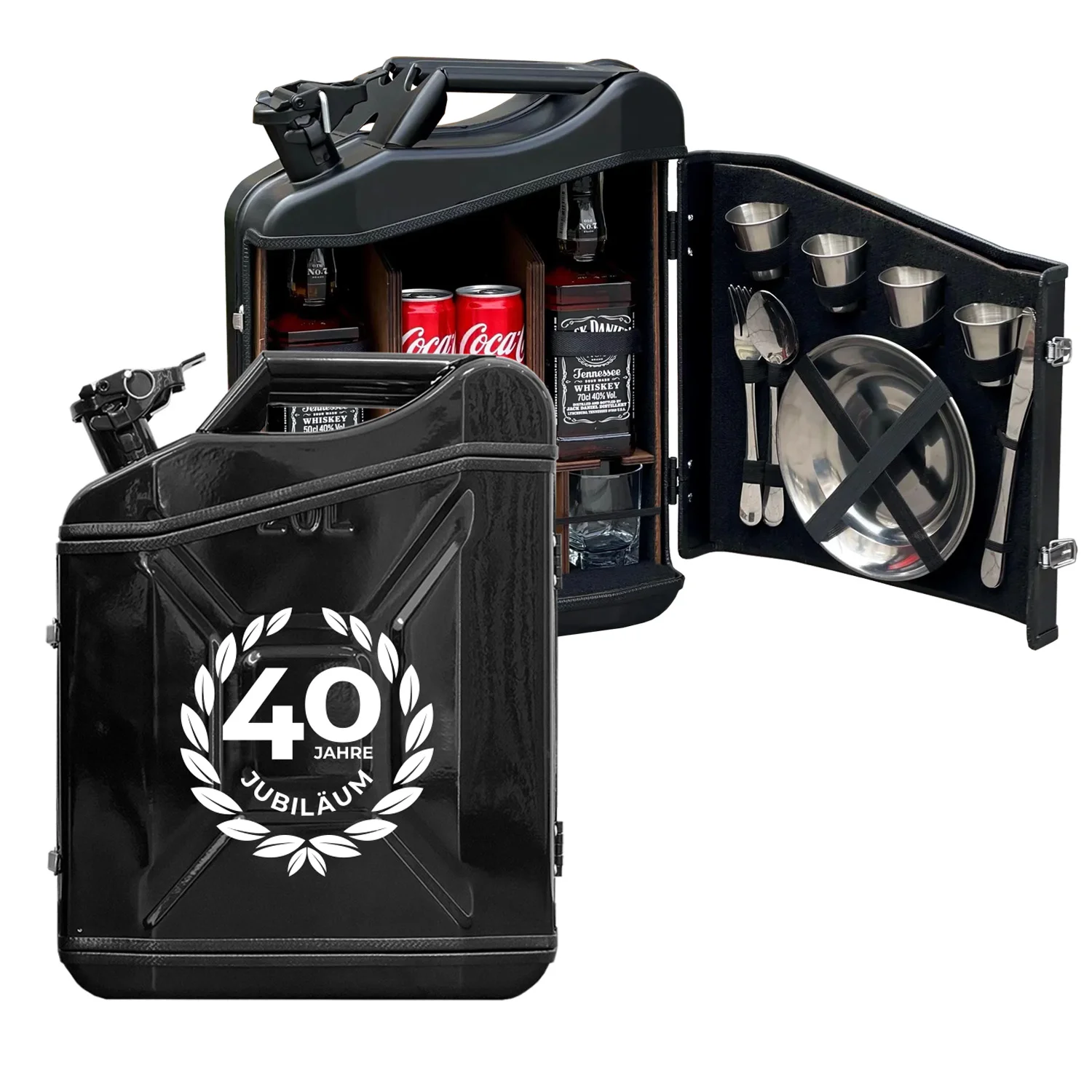 Kanisterbar 20 L F Geburtstag Jubiläum 40 Jahre