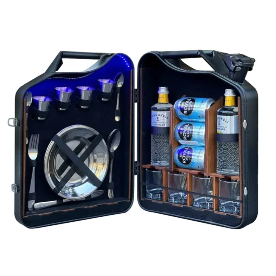 Kanisterbar 20 L mit Ihrem Logo Halb Tür