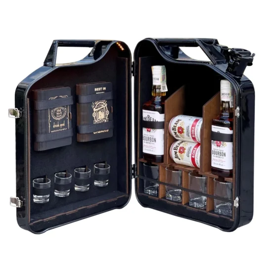 Kanisterbar 20 L mit Ihrem Logo Halb Tür Zigarren