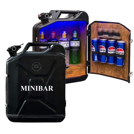 Kanisterbar 20 L schwarz Minibar