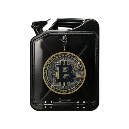Kanisterbar 20 L schwarz Bitcoin with Chess