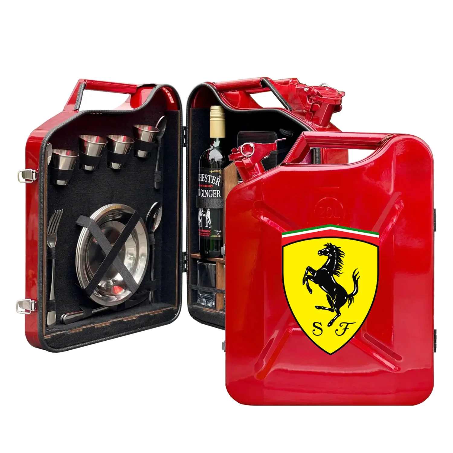 Kanisterbar 20 L Ferrari Halb Tür
