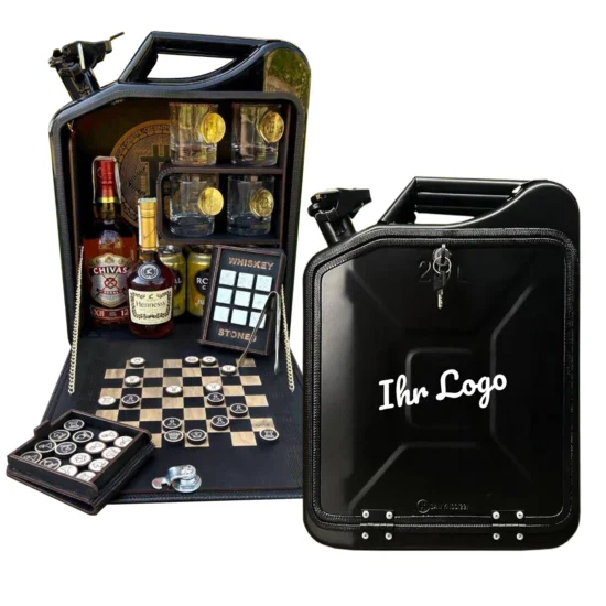 Kanisterbar 20 L mit Ihrem logo Schach Brettspiel