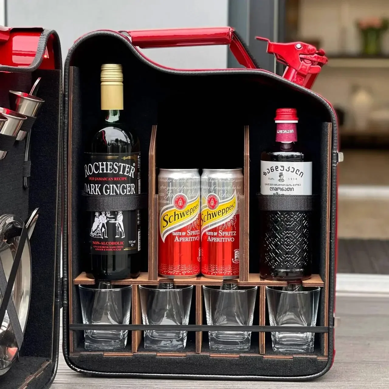 Kanisterbar 20 L Ferrari Halb Tür – Bild 5