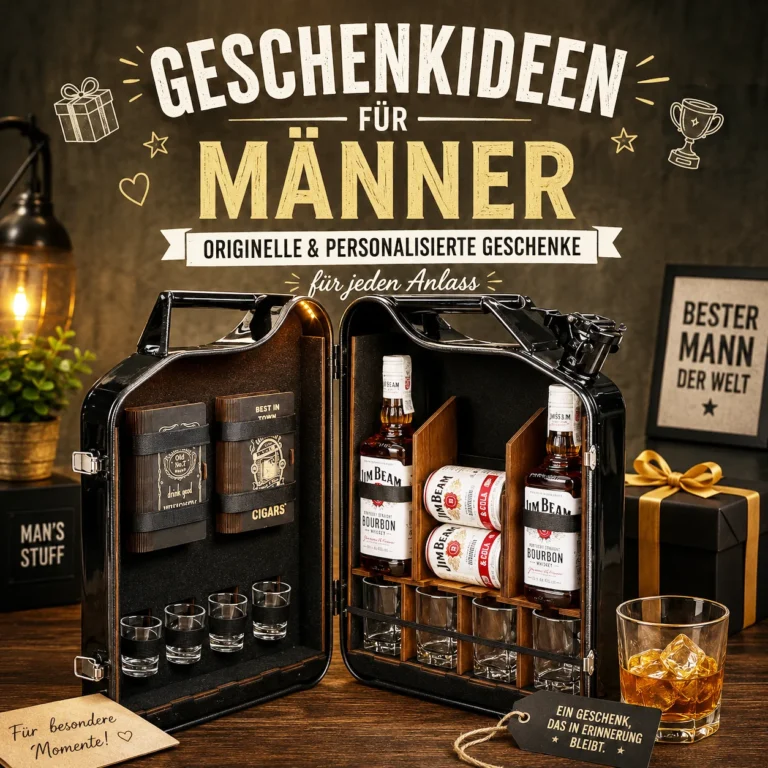 Geschenkideen für Männer – originelle & personalisierte Geschenke