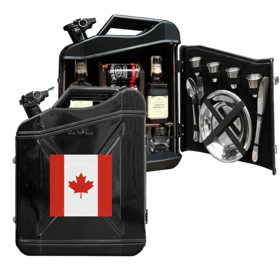 Kanisterbar 20 L Canada Figur Tür