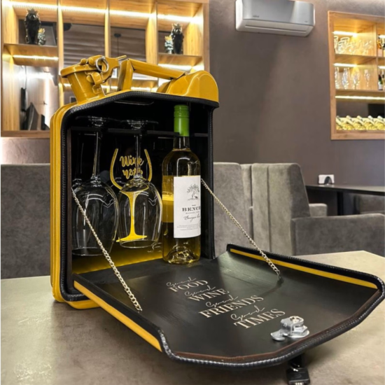Kanisterbar 10 L Wein, mit Gravur