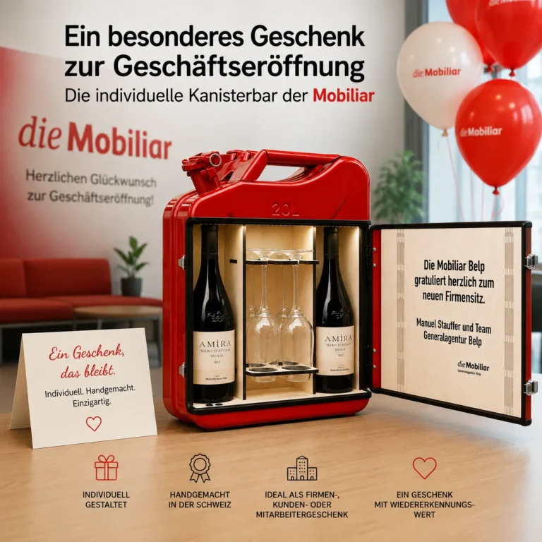 Ein besonderes Geschenk zur Geschäftseröffnung